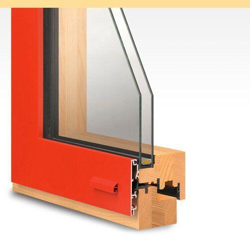 Flächenbündige Konstruktion Integrierte Optik mit verdecktem Fensterflügel